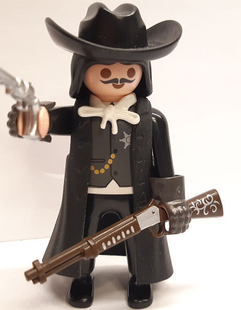 Playmobil Custom Western Cowboy Sheriff Figure Wyatt Earp
