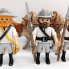 Playmobil Western Cowboys ACW 3 Southern soldiers with horses